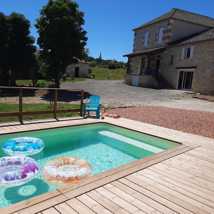 Cocoon, bord de lac, piscine chauffée 11 per Plieux Esterno foto